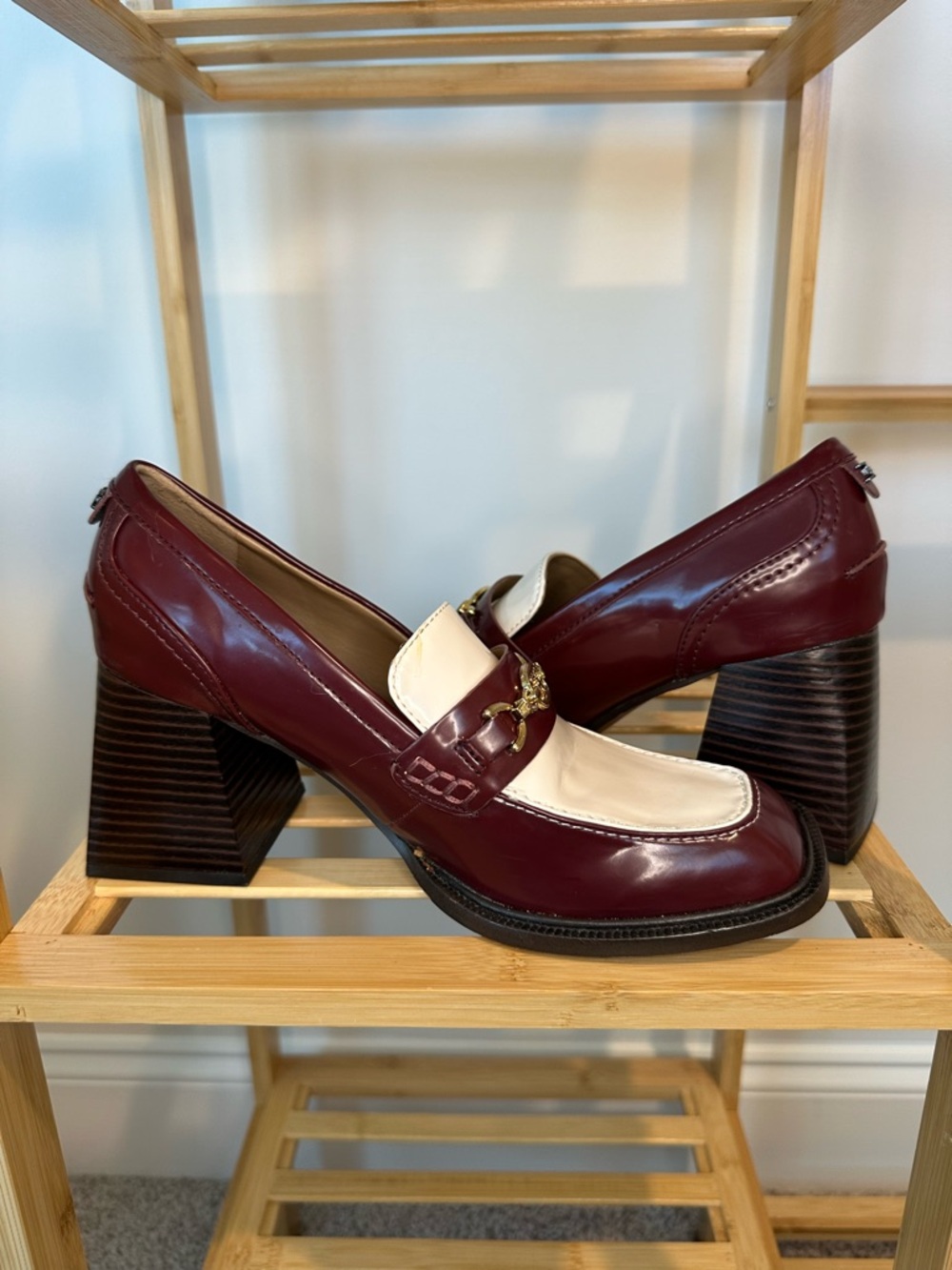 Sam Edelman Quincy Block Heel Loafers - Picture 8 of 10